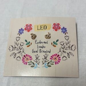 Natural Life Leo Earrings